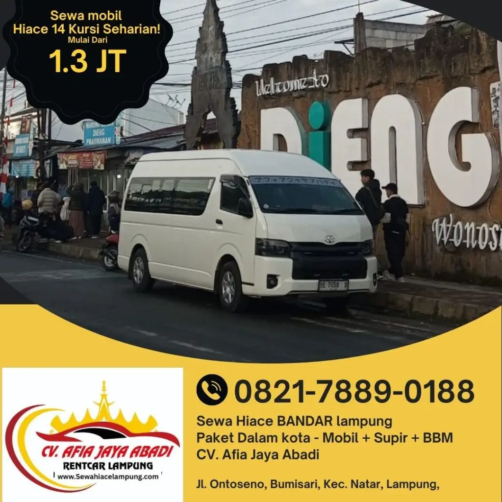 Sewa Hiace Bandar Lampung